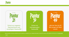 Desktop Screenshot of plantur.de
